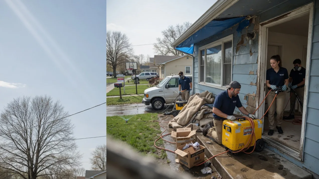 Basement Flood Cleanup in Spencer, VA near me